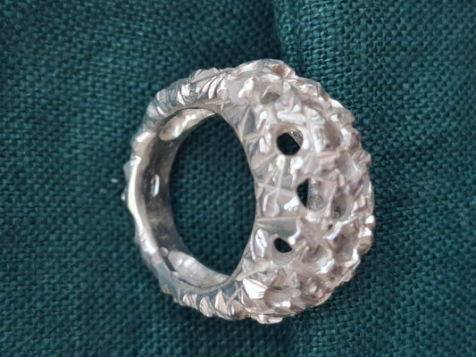 Only silver ring
