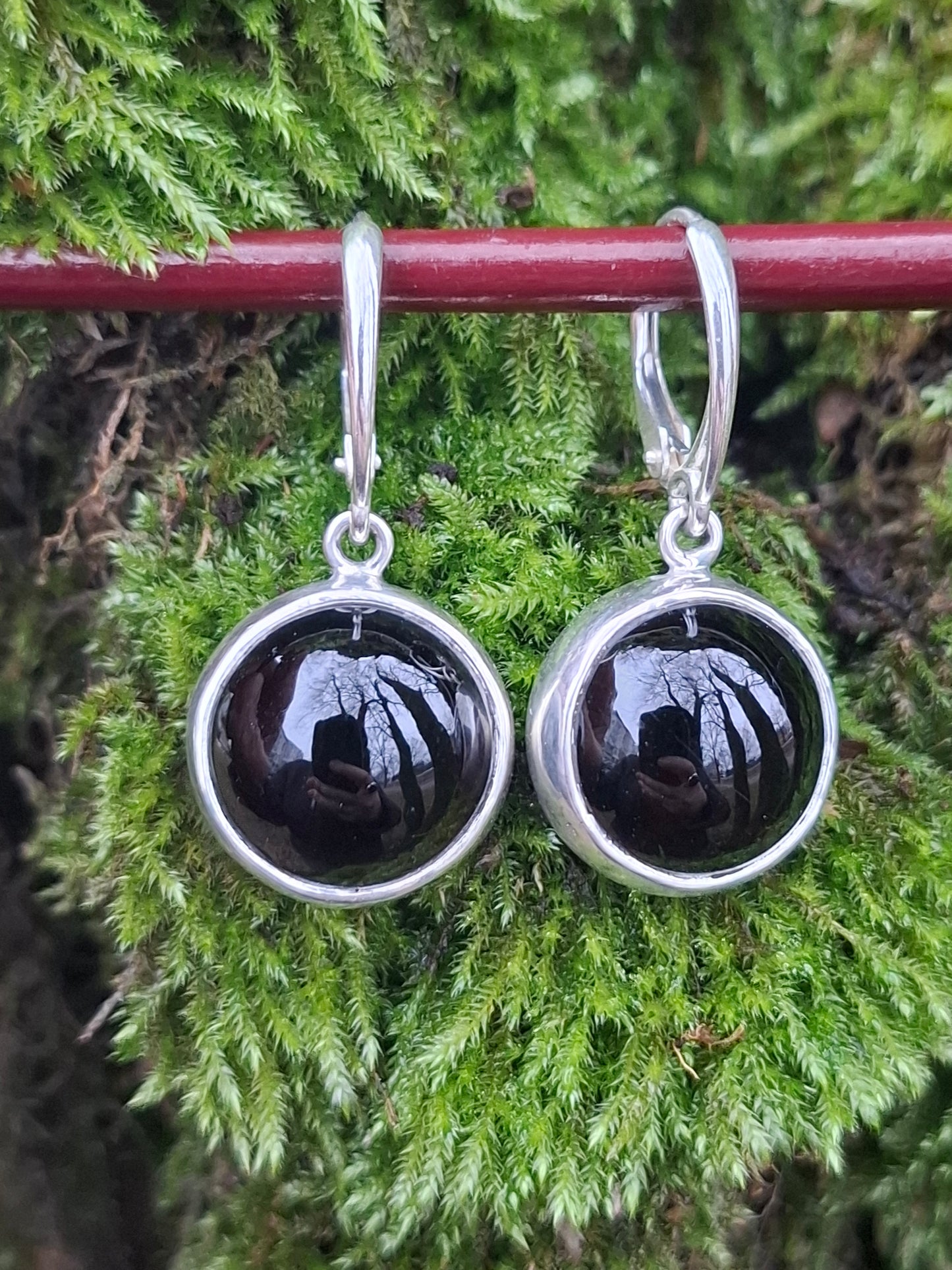 Smokey quartz earrings